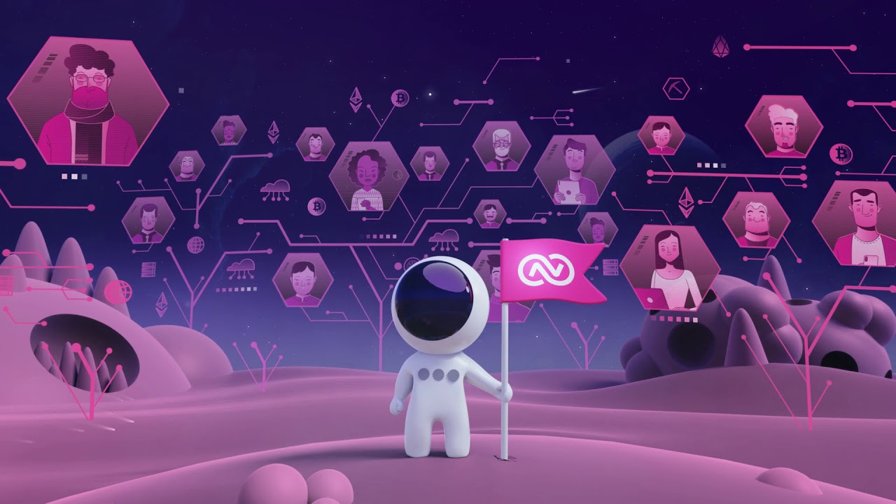 3d animated video for a  crypto wallet