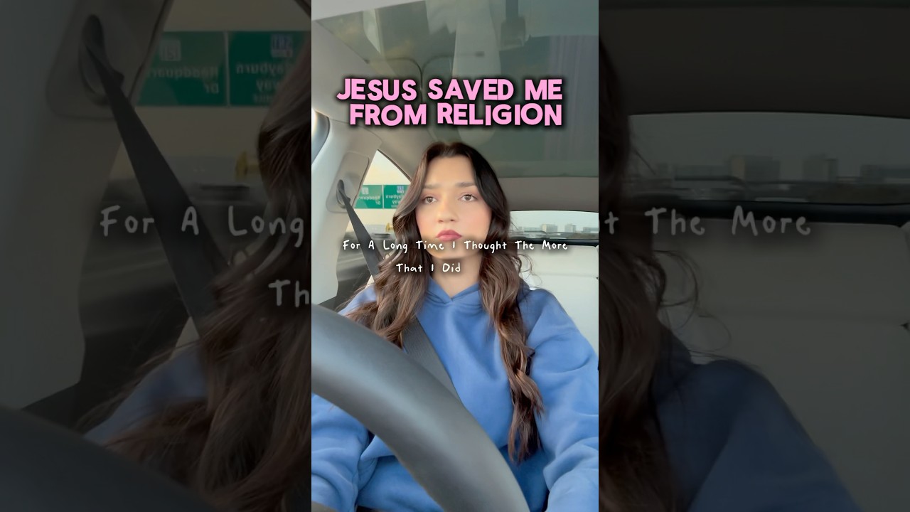 Jesus saved me from religion ❤️