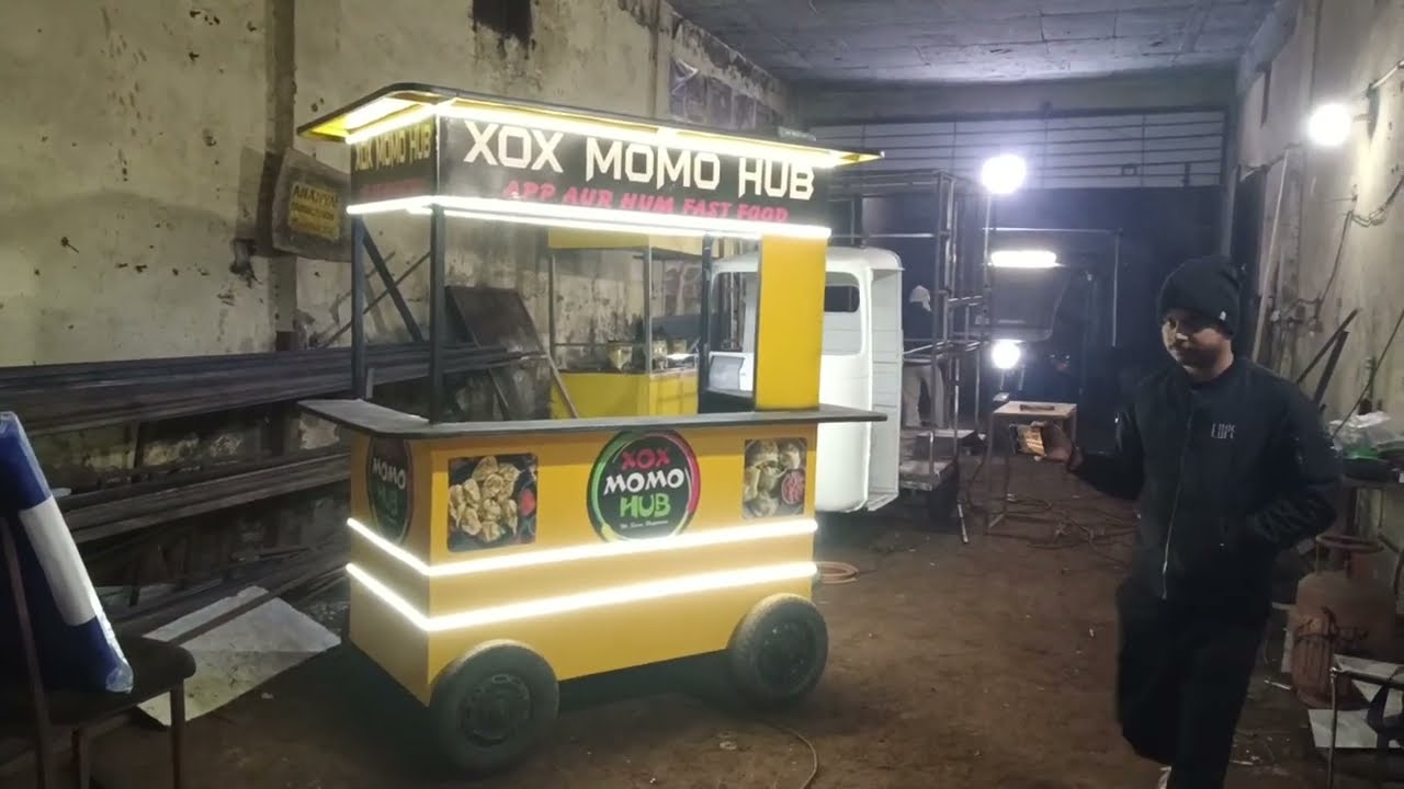 मात्र 30 हजार में बनवाए फूड कार्ट FoodCarts Manufacturer Food Carts Business Ideas Fast Food Cart