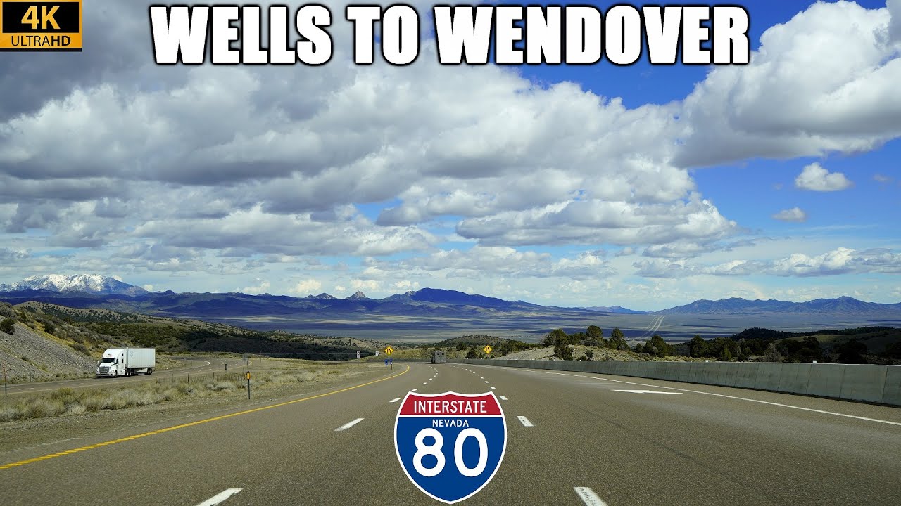 Interstate 80 East: Wells, Nevada to Wendover, Utah
