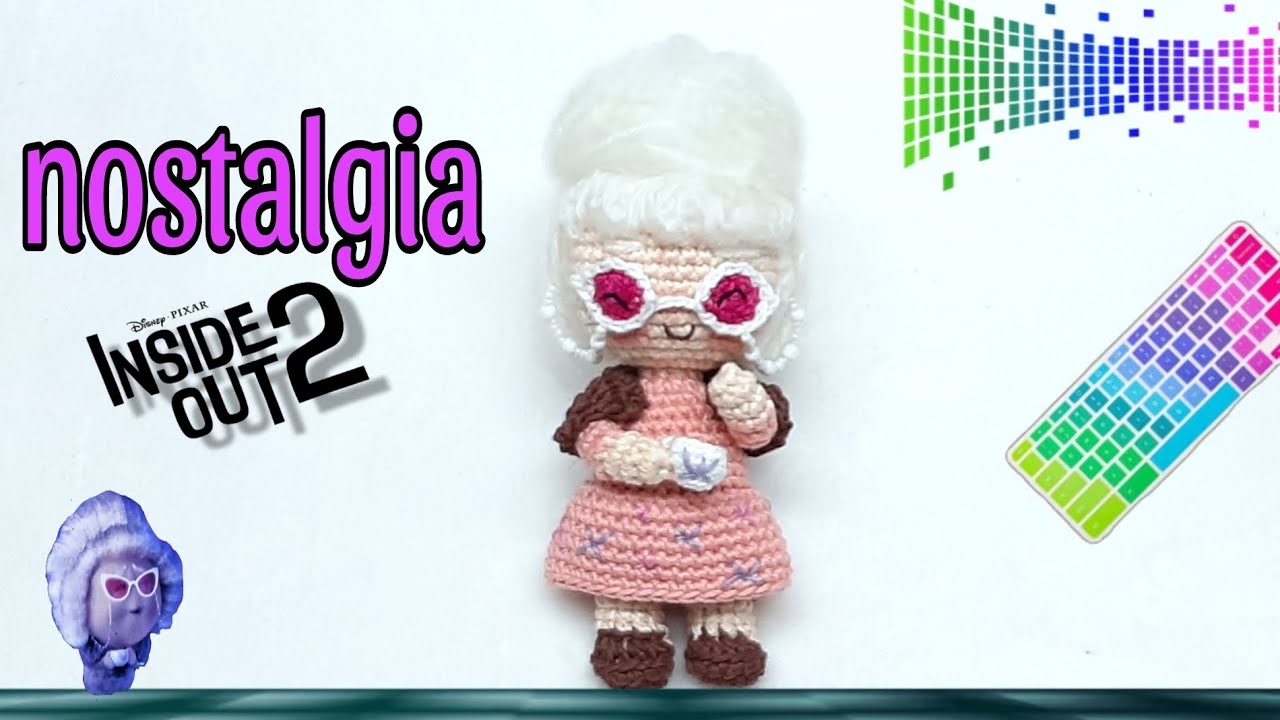 👵 NOSTALGIA INTENSAMENTE AMIGURUMI  / TUTORIAL PASO A PASO ( PRIMERA PARTE ) 👵