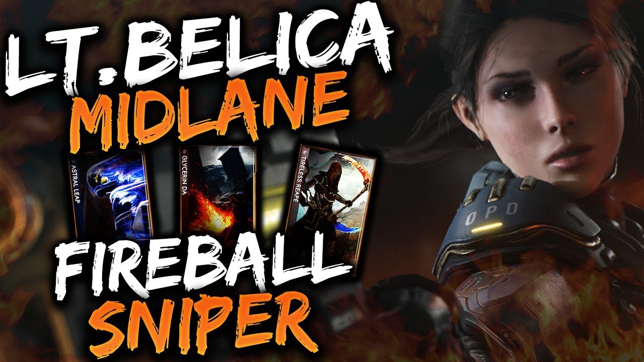 Paragon Belica Gameplay - THE FIREBALL SNIPER!!!