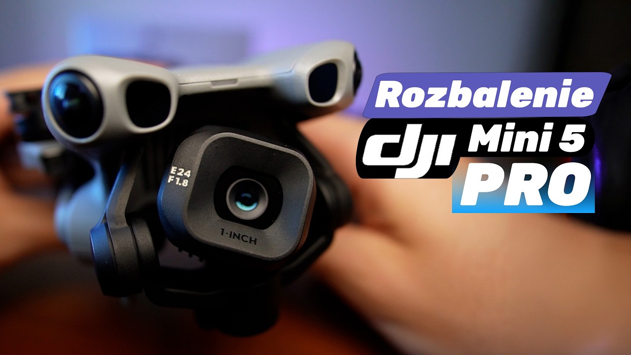 РАСПАКОВКА DJI Mini 5 Pro (Fly More Combo DJI RC 2) | Сенсор 1