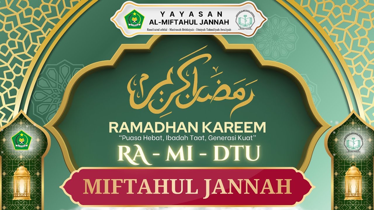 Meriah!  Ramadhan Kareem Yayasan Miftahul Jannah 2026 |Hari 1