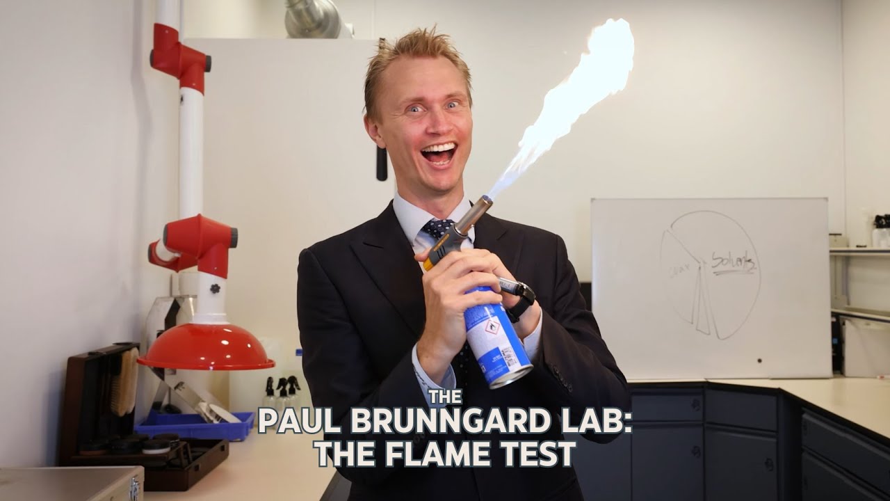 The Flame Test on Shoe Polishes: The Paul Brunngard Lab