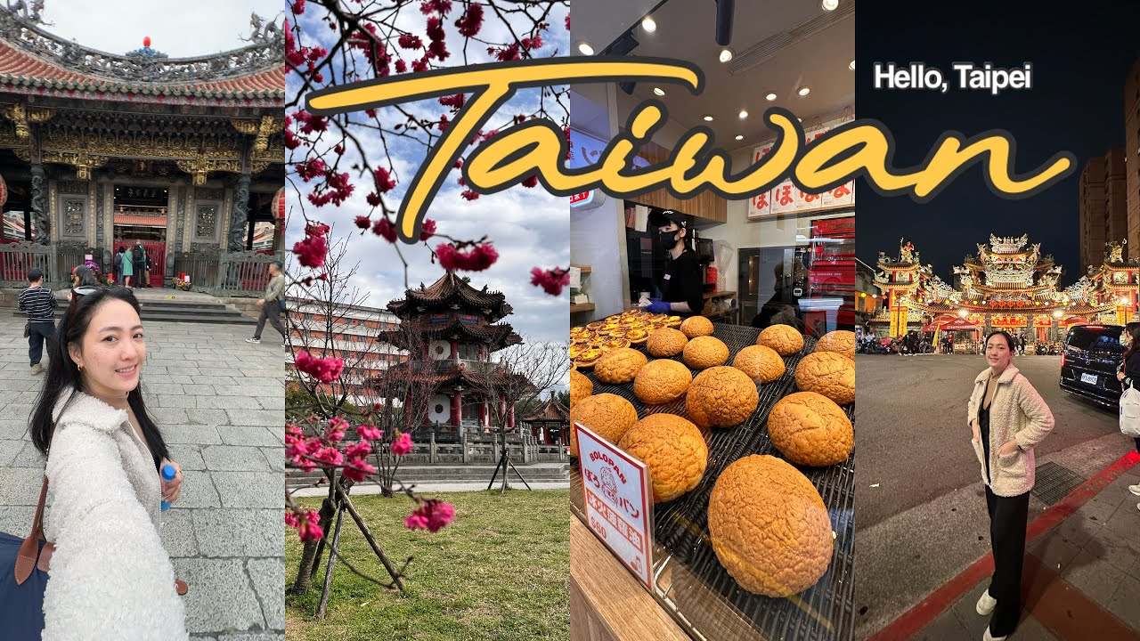 Solo Trip in Taiwan🇹🇼 | Lost in Taipei University, Sun Yat-sen & 228 Peace Park, Eat @ Raohe Market🥢