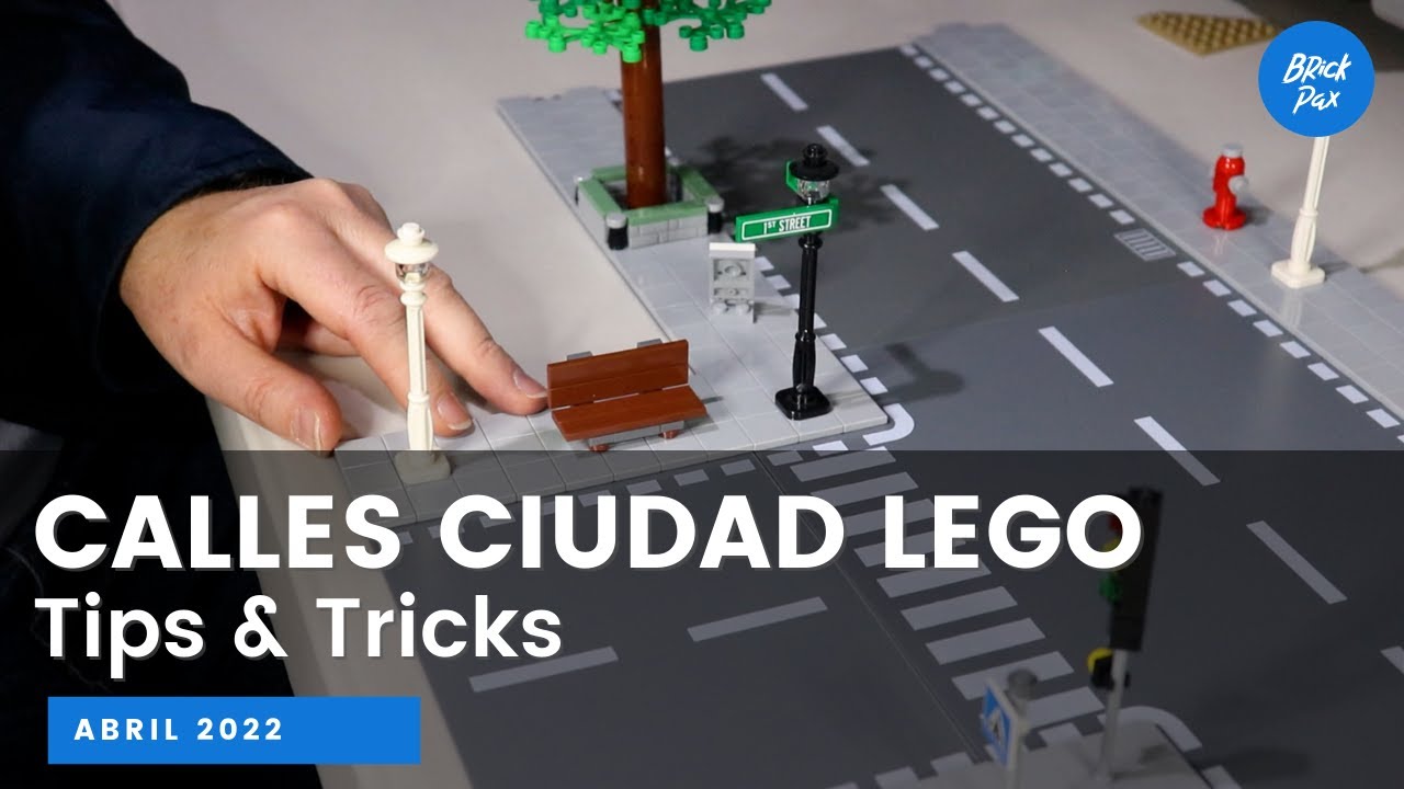 Diseño de calles - Ideas para tu ciudad LEGO #afol #lego #legocity #legomoc