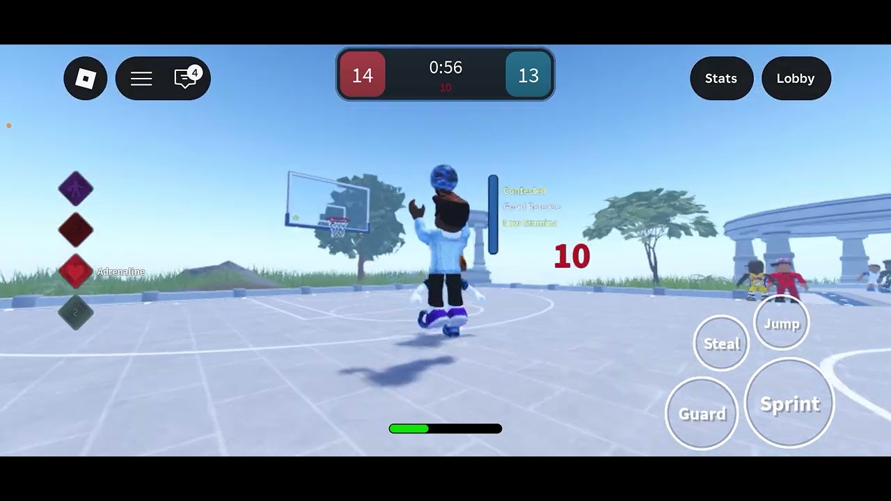 1v1 in basketball stars 3 @BS3_PRODZ 
