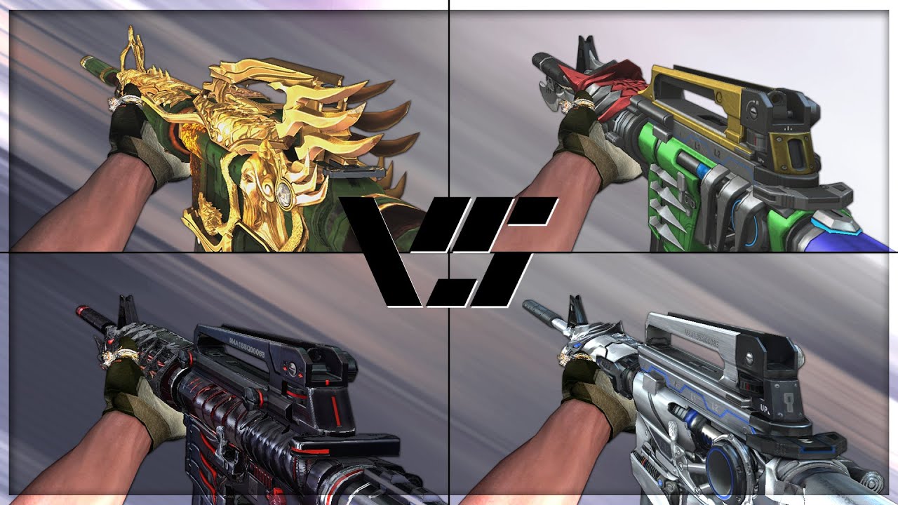 CrossFire 2.0 : M4A1-S GUAN YU SPIRIT vs M4A1-S VIP's [VVIP M4A1-S Comparison]