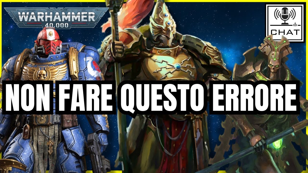 Qual è il miglior esercito per iniziare Warhammer 40K? | La MIA esperienza