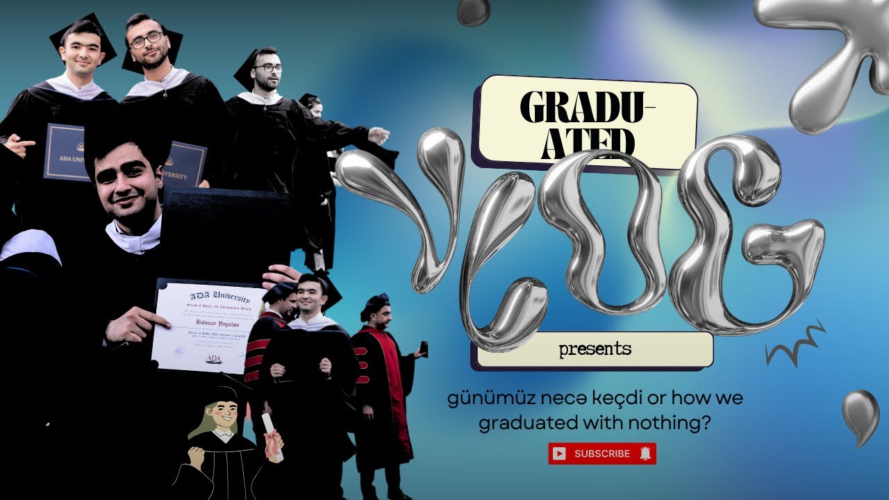 GRADUATION VLOG / ADA university. Why did we leave afterparty? Being graded for the 2nd time?