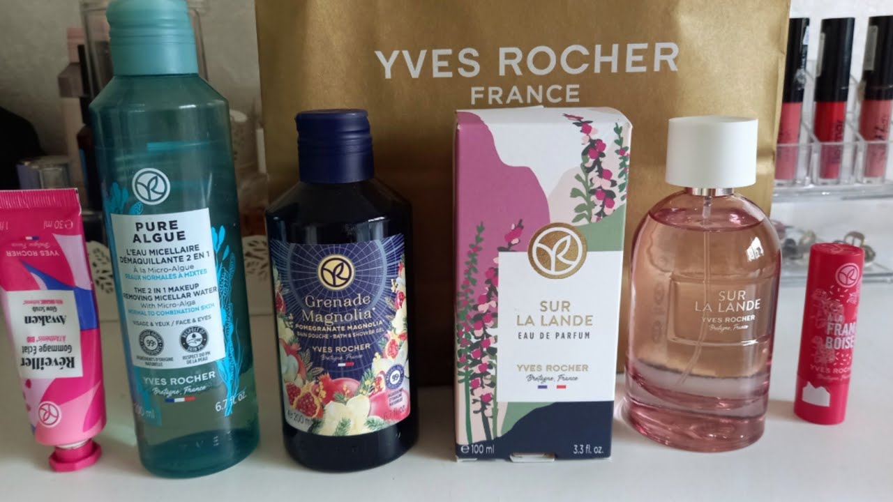 #مشترياتي الجديدة من yves rocher مع رأيي الصريح فالمنتجات لي جربت من عندهم