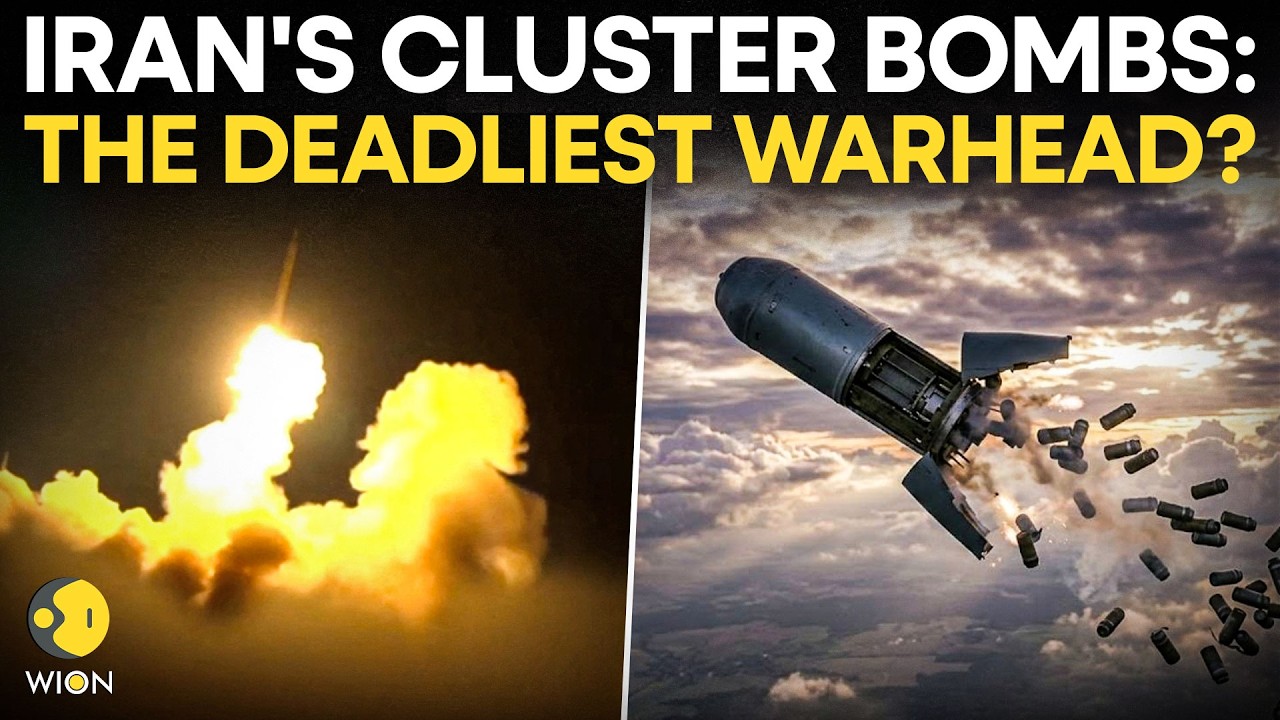 US-Iran War | Cluster Bombs Explained: The Weapon That Splits In The Sky | WION Originals