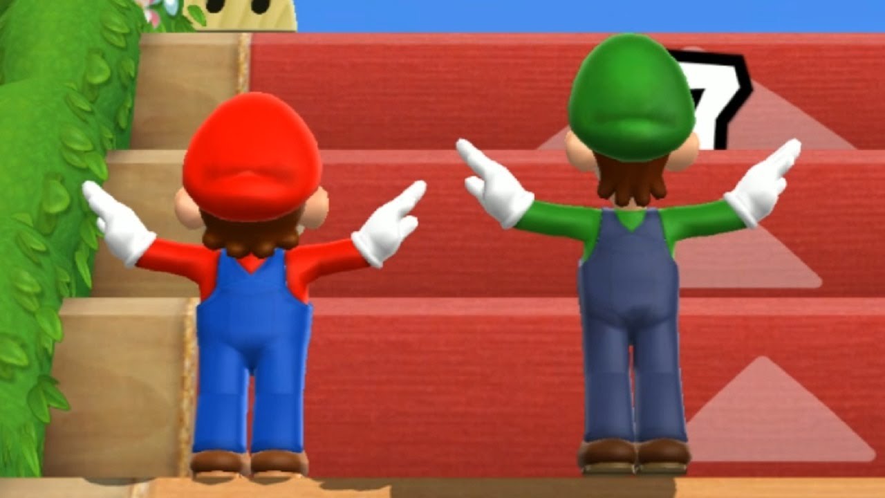 Mario Party 9 - Step It Up - Mario VS Luigi VS Peach VS Wario