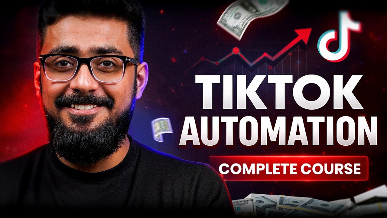 TikTok Automation Complete Course | TikTok Monetization 2025