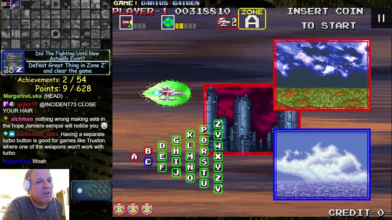 Arcade RetroAchievements - Darius Gaiden, Batsugun Special [01-14-2026 stream]