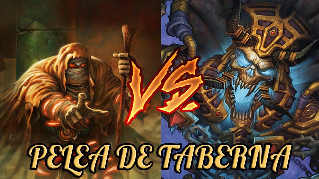RAFAAM VS KEL'THUZAD - Intercambio Maligno: Pelea de Taberna | Hearthstone