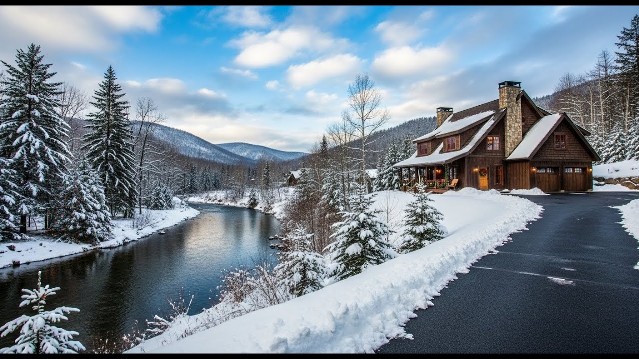 Beautiful Winter Ambience 2026 ❄️ Calming Nature Sounds for Stress Relief & Deep Relaxation