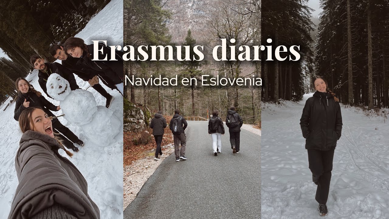 Ya huele a Navidad en Eslovenia!!! || Erasmus vlog 012