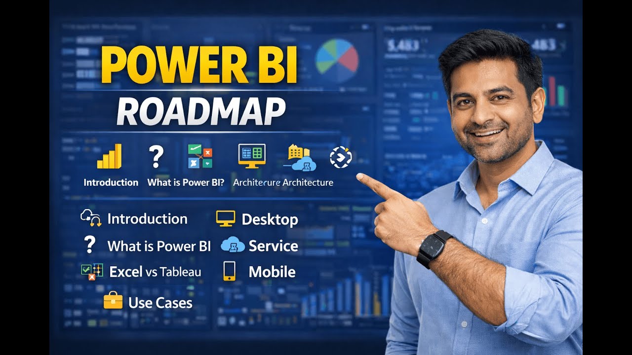 Power BI Roadmap & Introduction | What You’ll Learn in This Complete Course