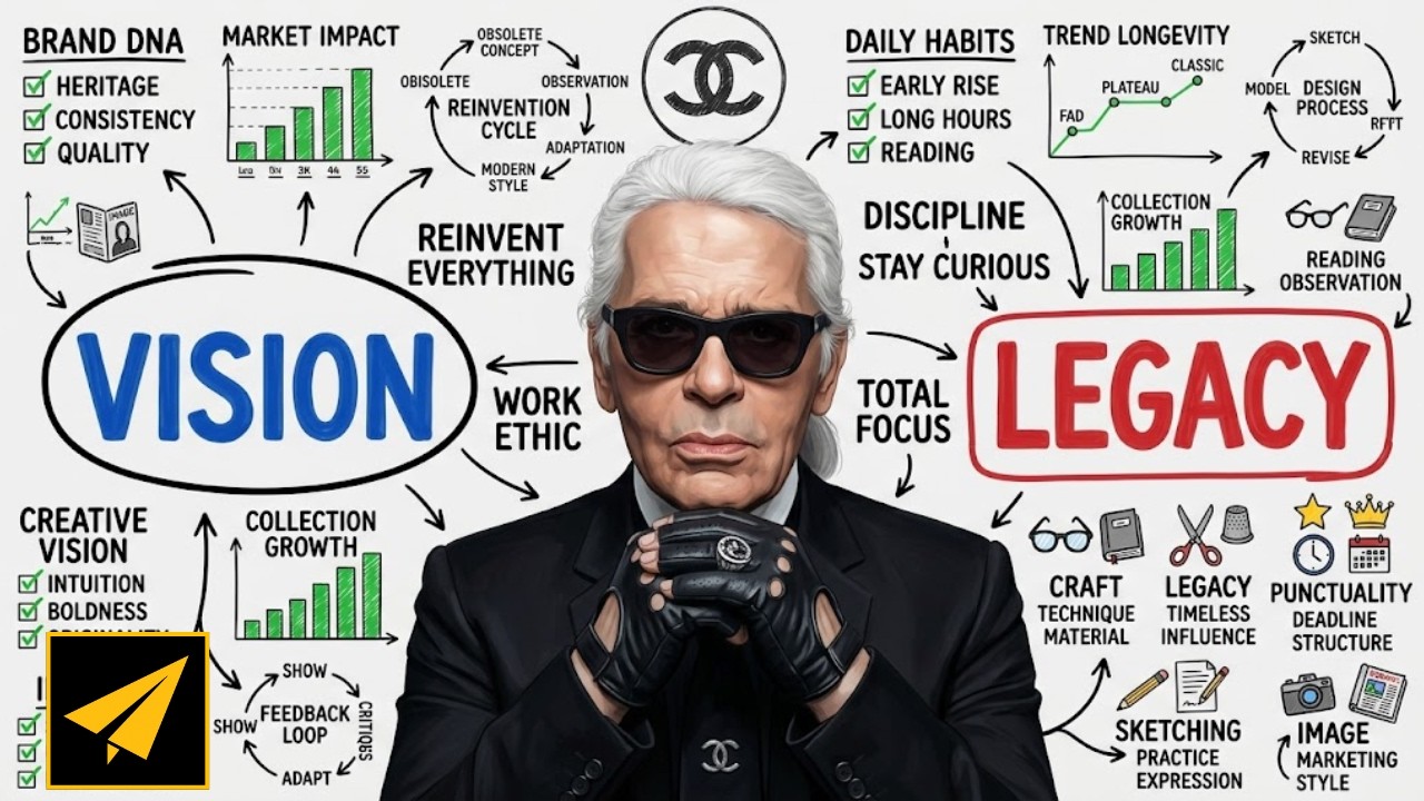 LEGENDARY Fashion Designer Gives TIMELESS ADVICE | Karl Lagerfeld