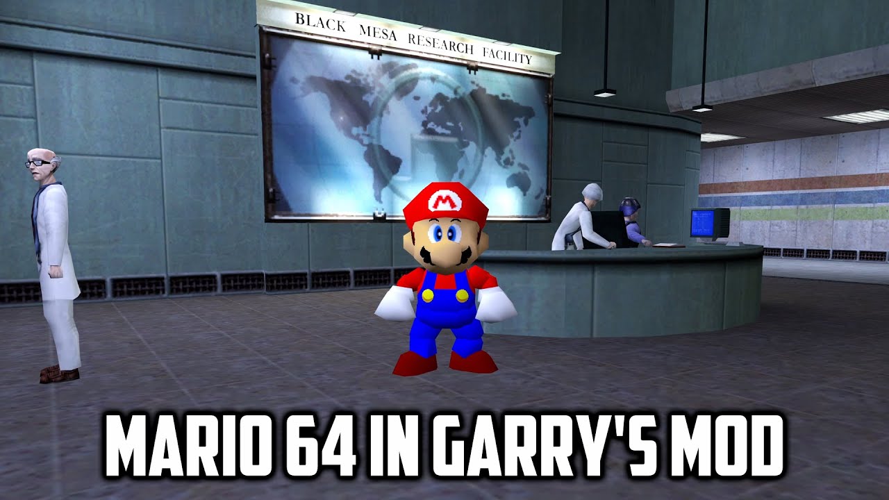 ⭐ Super Mario 64 in Garry's Mod - G64 - Half-Life
