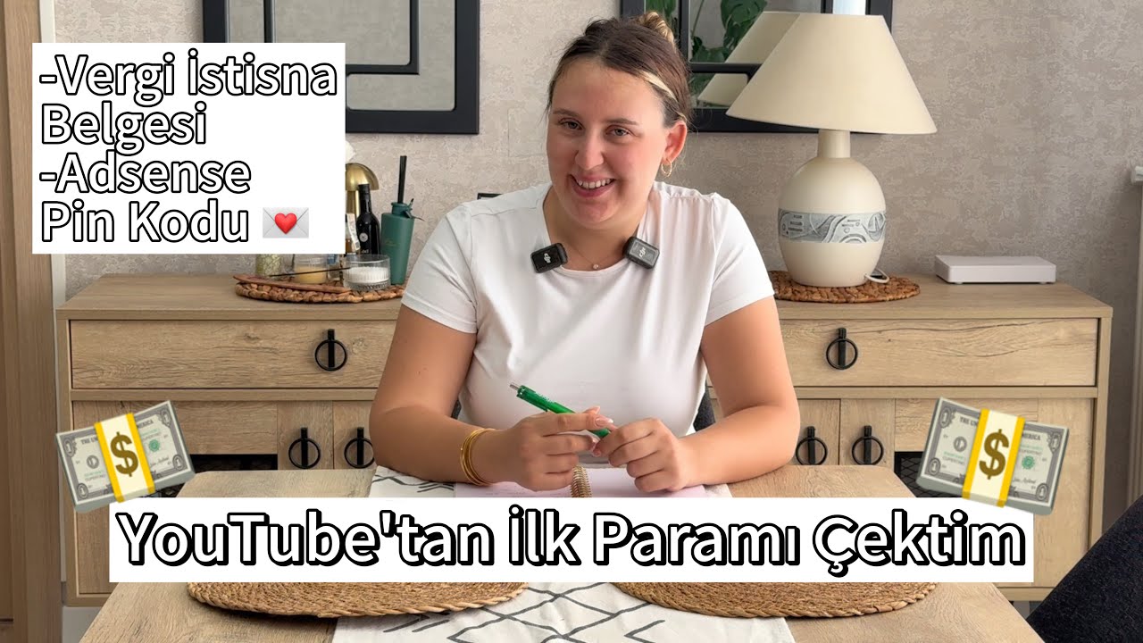 YouTube'tan İlk Paramı Çektim💰