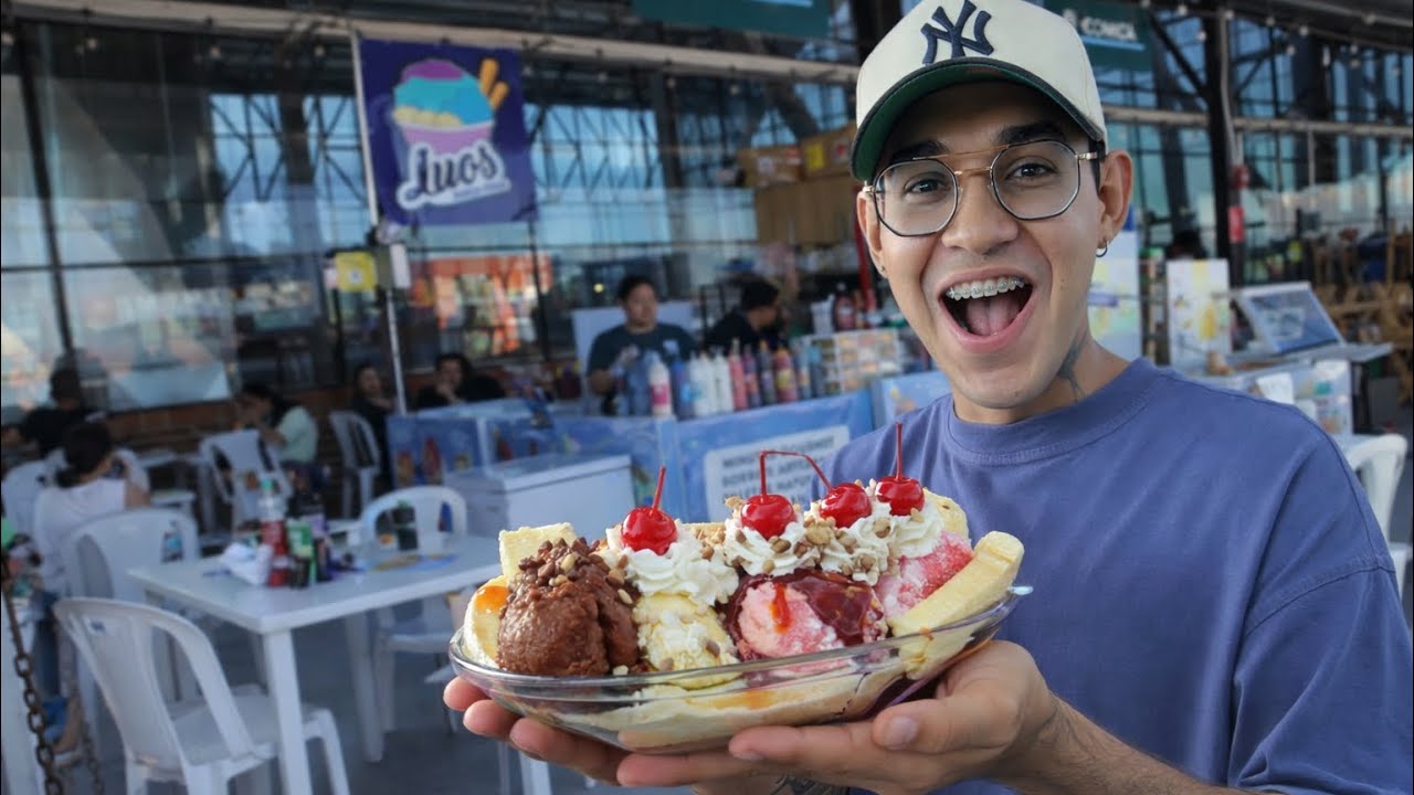¡No sabía que este lugar tenía estas delicias! 🍧😱Mercado San Miguelito 🇸🇻