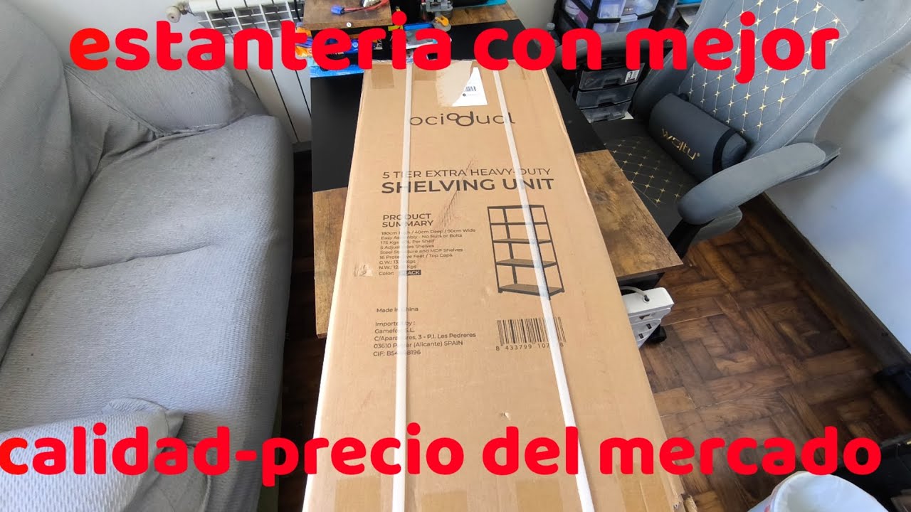 ESTANTERIA RC con MEJOR relacion CALIDAD-PRECIO del MERCADO💣💥