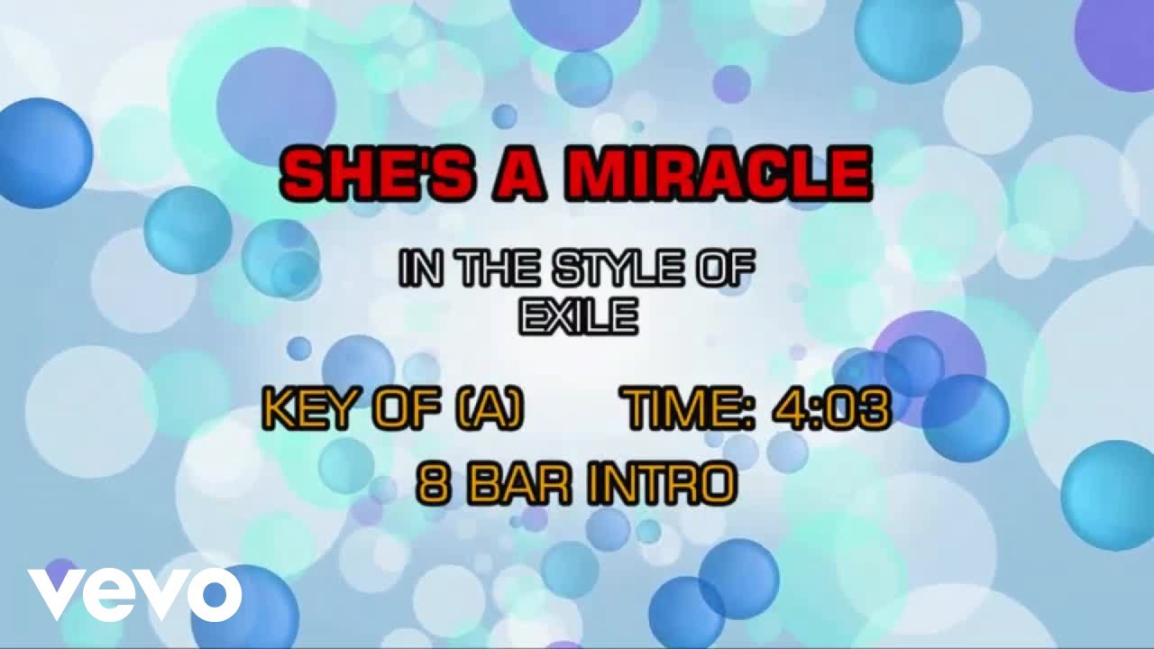 Exile - She's A Miracle (Karaoke)