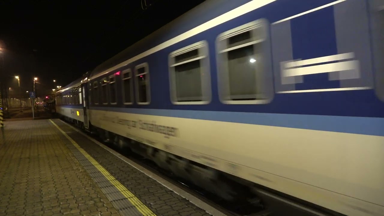 EuroNight 443 Slovakia příjezd Bohumín