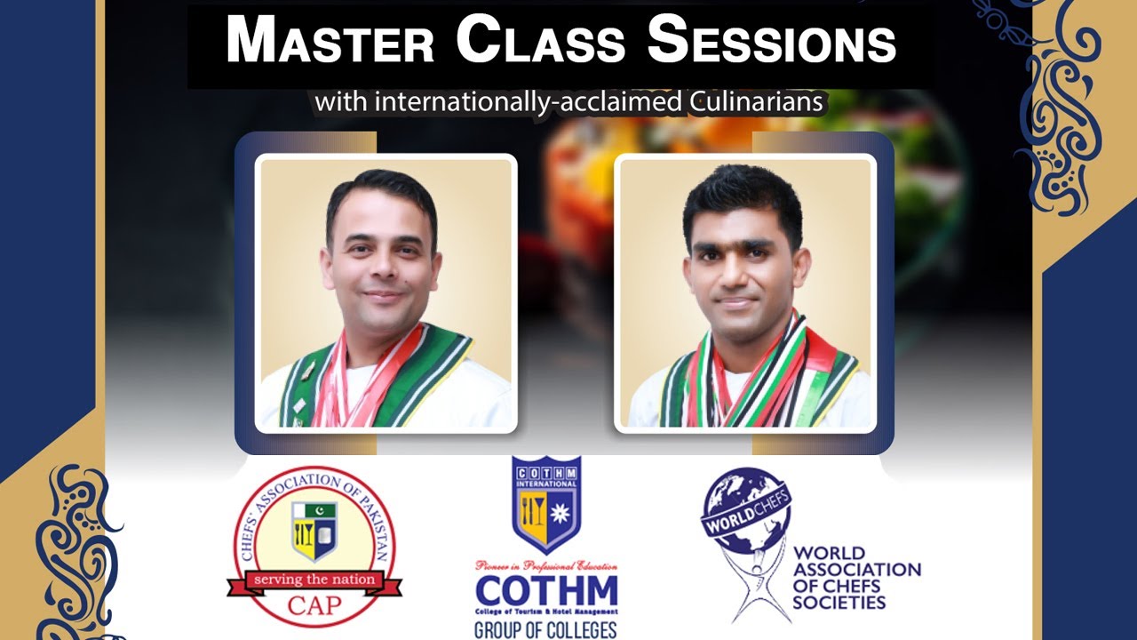 Master Class Sessions with International Chefs
