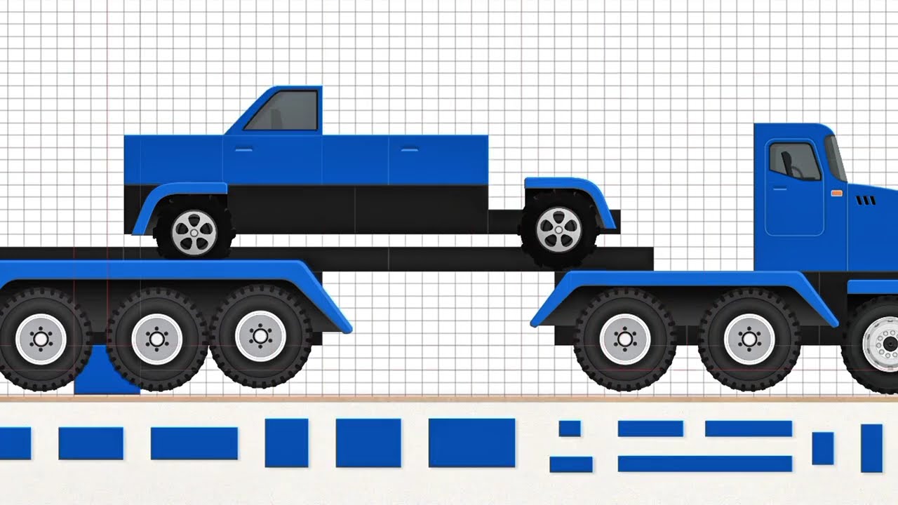 Never Give Up! Labo Truck's Struggle Through Deadly Obstacles