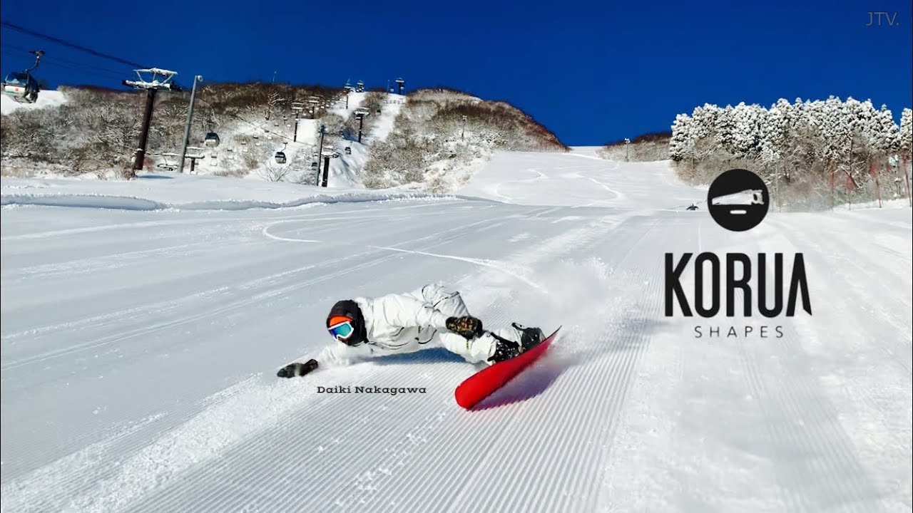 KORUA SHAPES & カービング好き必見！ラストに試乗会&滑ろう会告知あり！