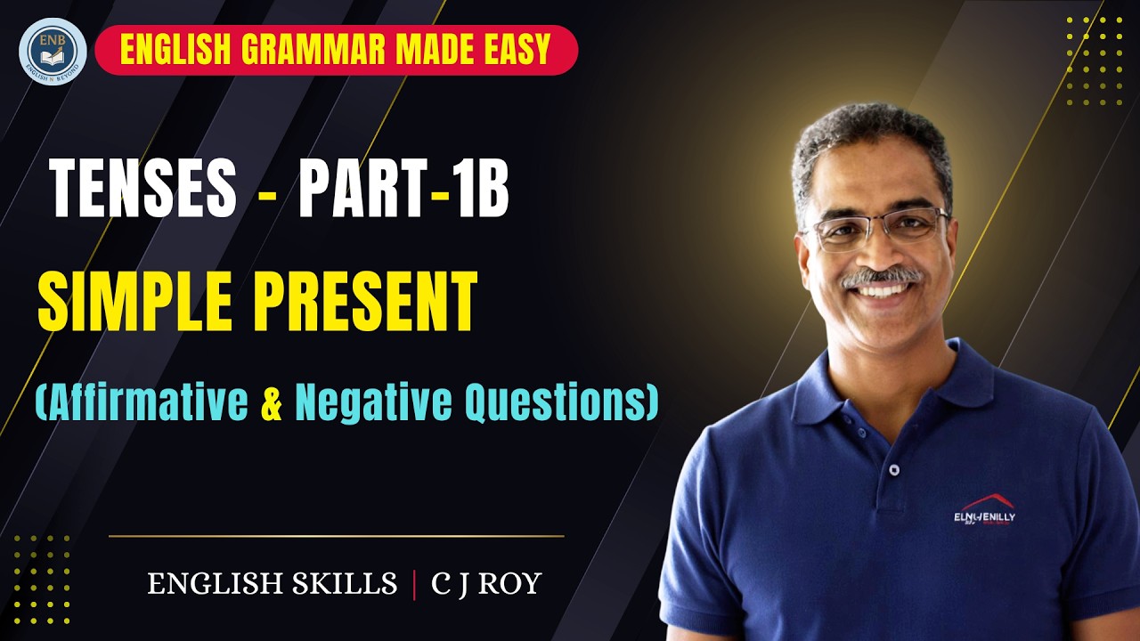 Simple Present Tense – Part 2: Affirmative and Negative Questions