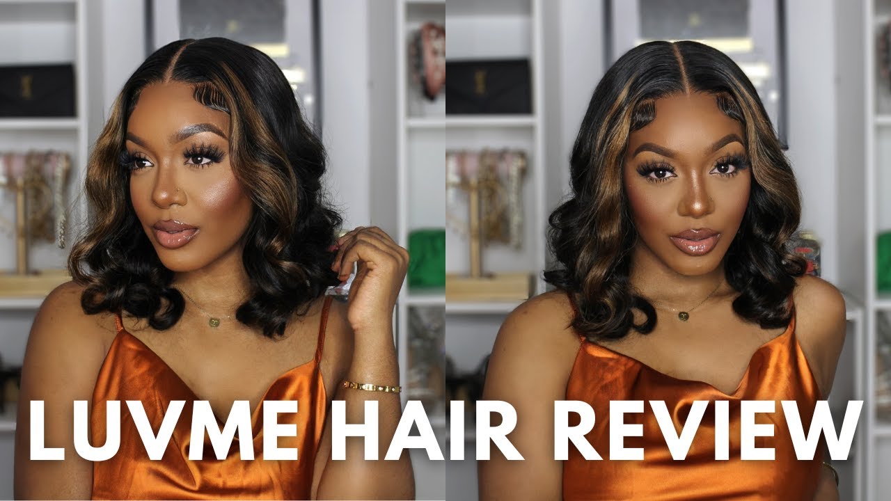 EASIEST INSTALL EVER! 5X5 BIG LOOSE CURLS BOB WIG | LUVME HAIR