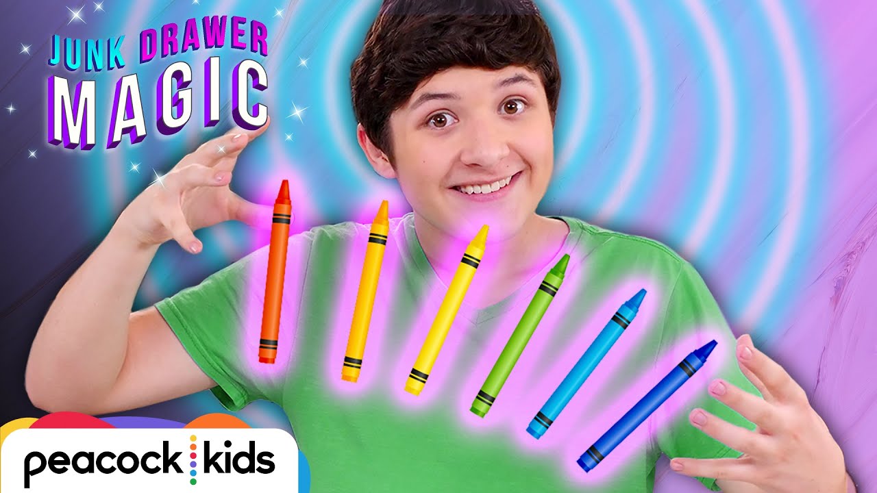 Psychic Crayon Trick | JUNK DRAWER MAGIC