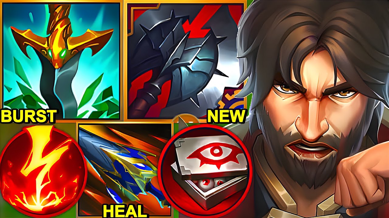 Wild Rift China Jayce - Arcane Survivor Jayce Skin - 17KILL Sundered Sky Jayce Build Runes
