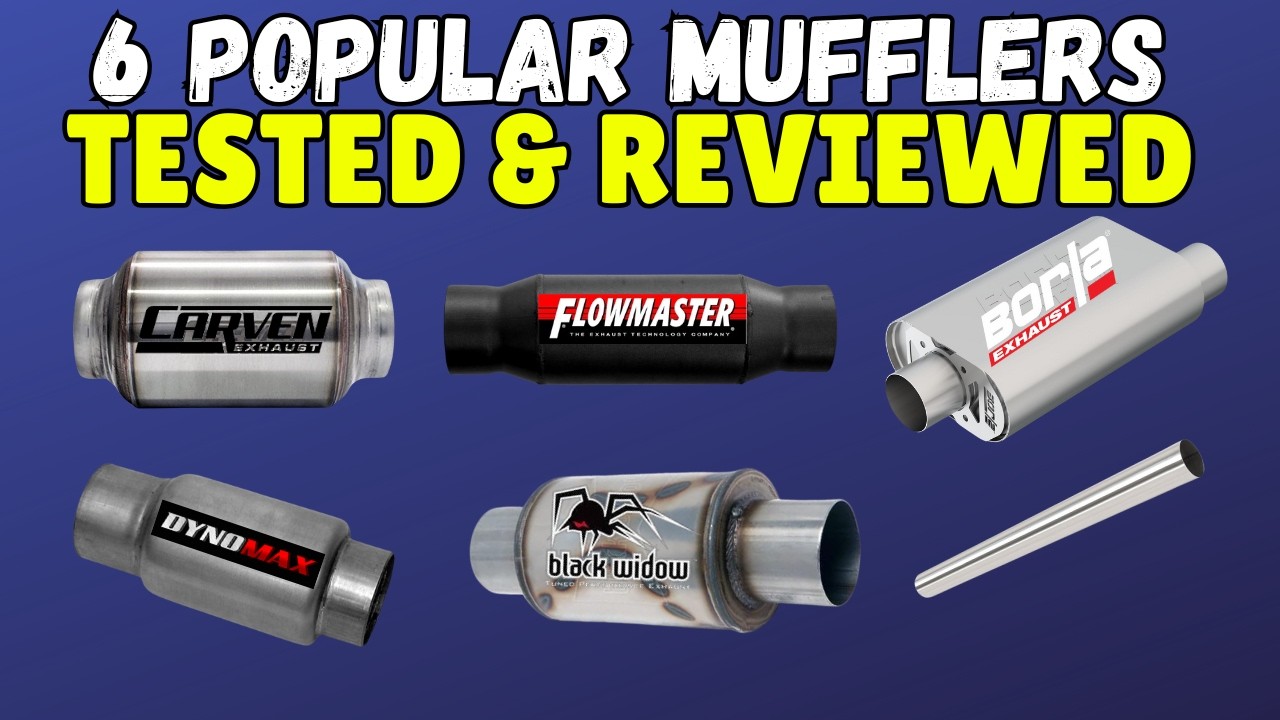 6 Popular Muffler Brands Tested & Compared!