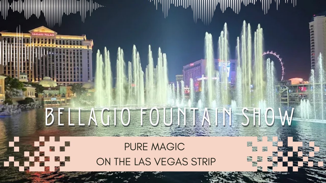 Bellagio Fountain show Las Vegas Nevada USA #bellagiolasvegas #tour #travel #usa #lasvegas 