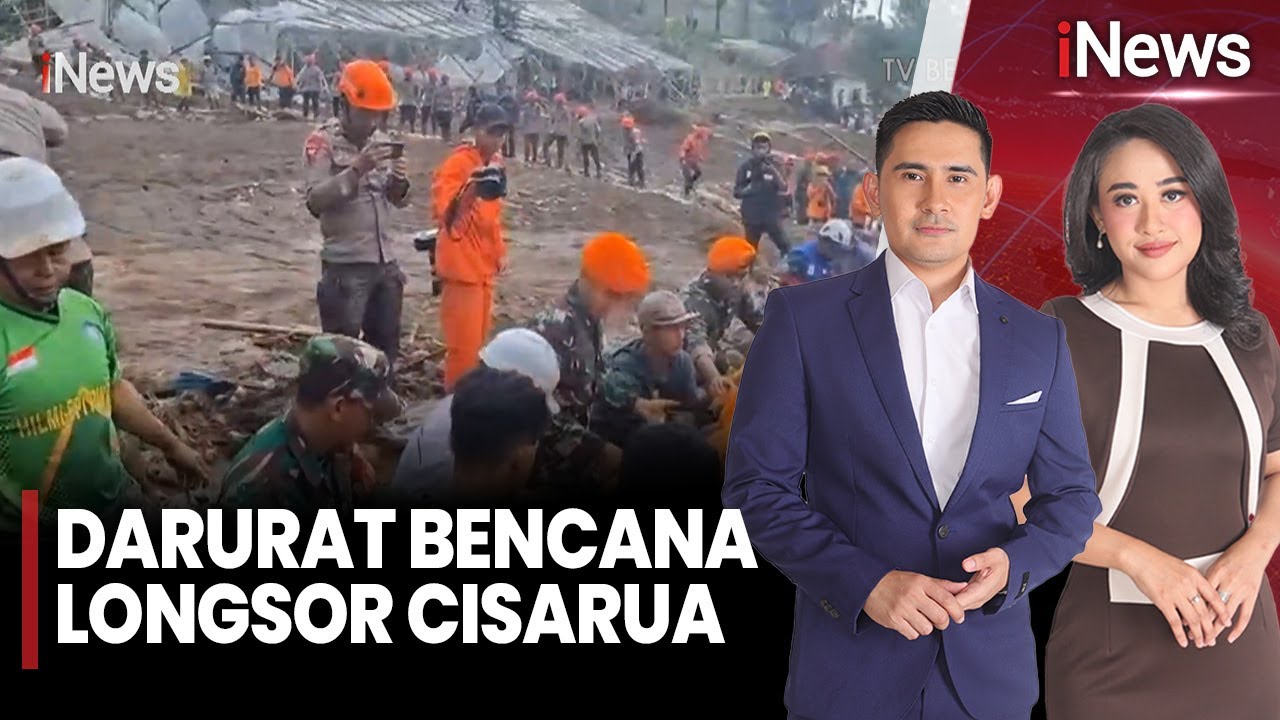 Status Tanggap Darurat Bencana Longsor Cisarua | iNews Sore (25/01)
