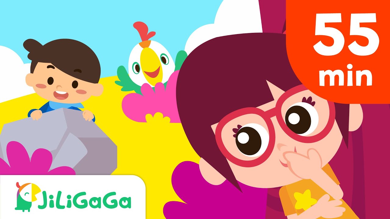兒童舞曲大合集💃 🎶   | 幼兒英文歌 | 兒童啟蒙 | 英文學習 |日常生活 | 兒歌連播 | 動畫 | Nursery Rhymes | Jiligaga