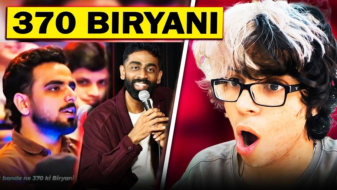 Pranit More 370 Biryani Joke Controversy Explained! 🤬👎