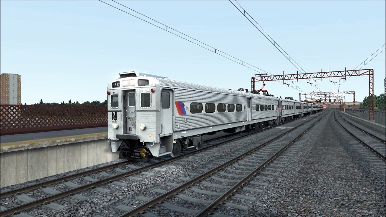 Train Simulator 2017 HD: NJ Transit Morristown Line Release Commentary on Train 608 (4/13/17)