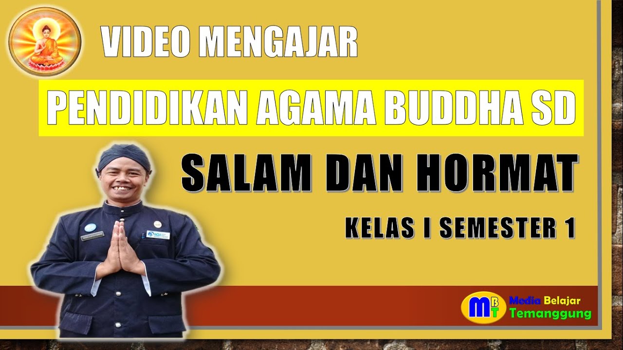 MENGENAL CARA MENGHORMAT - VIDEO MENGAJAR PAB KELAS I SEMESTER 1