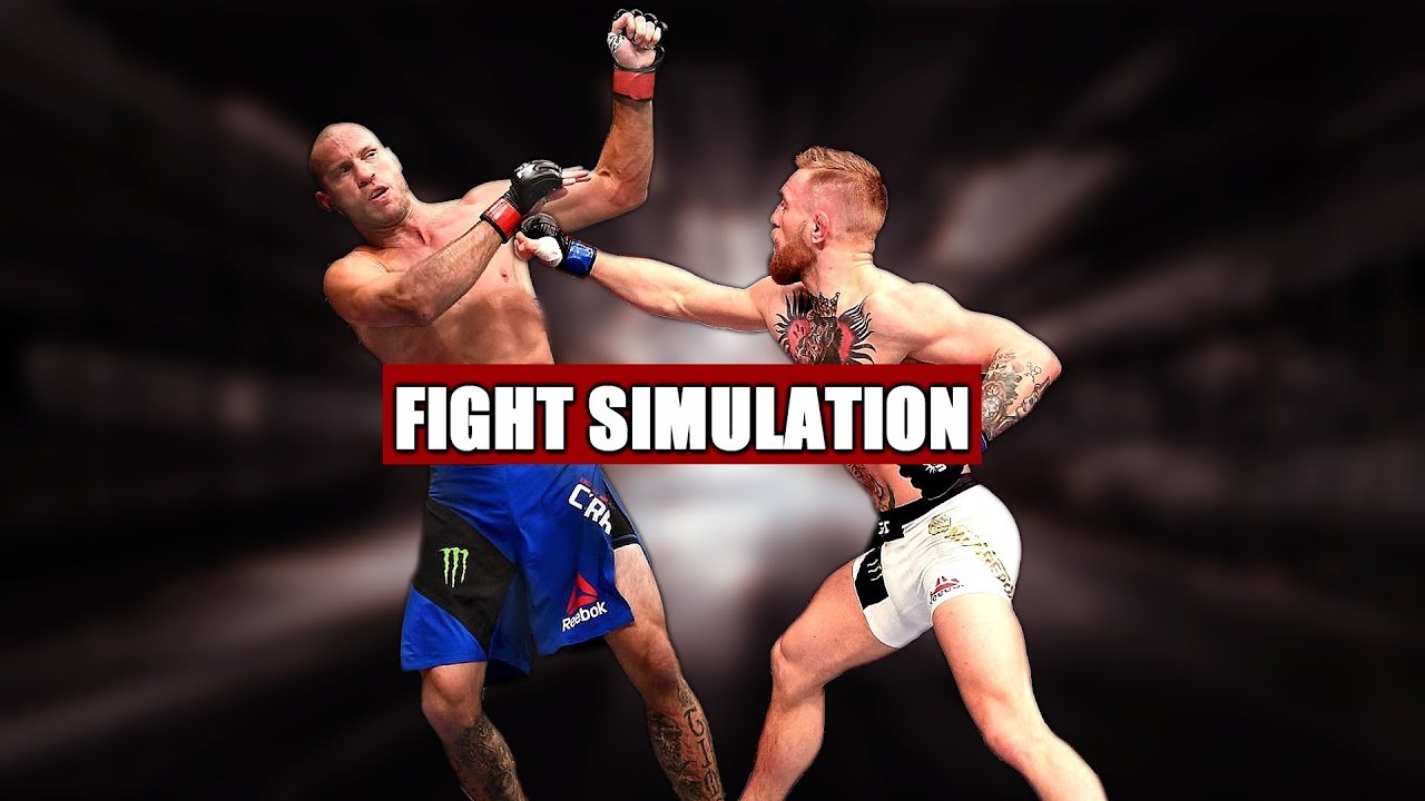 Conor McGregor vs Donald Cerrone - Fight Simulation