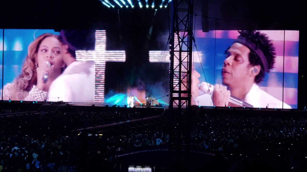 Beyonce & Jay Z On The Run II RoseBowl Pasadena-INTRO / HOLY GRAIL/ ON THE RUN PT.2, LOS ANGELES OTR