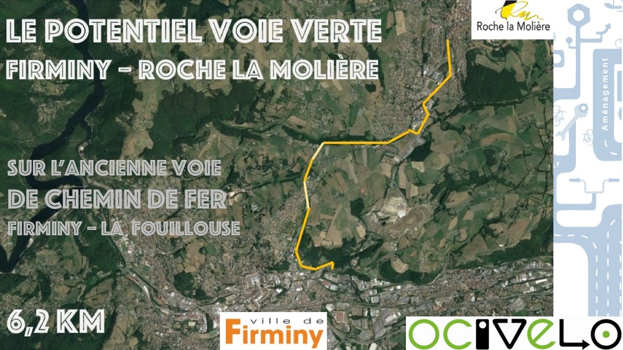 Voie verte : Firminy - Roche la Molière