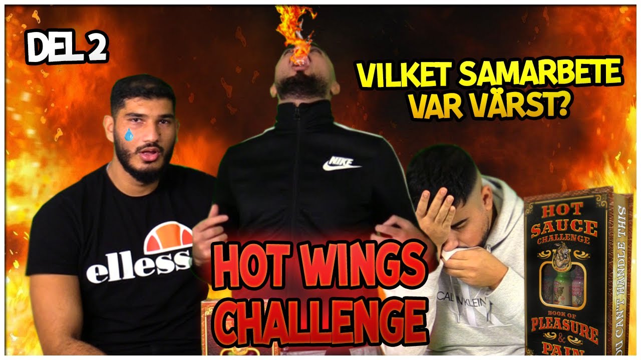 VILKET SAMARBETE VAR VÄRST? DEL 2 *HOT WINGS CHALLENGE*