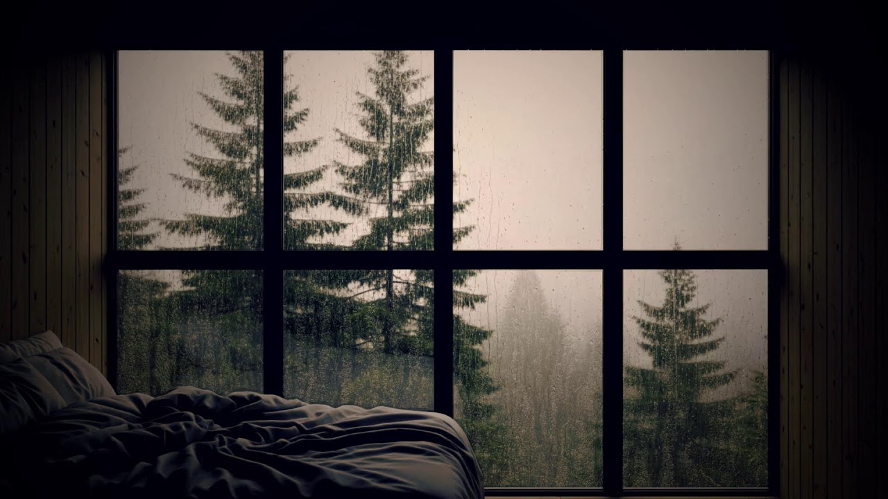 Rainy Cabin Night | Serene Sounds for Rest & Meditation